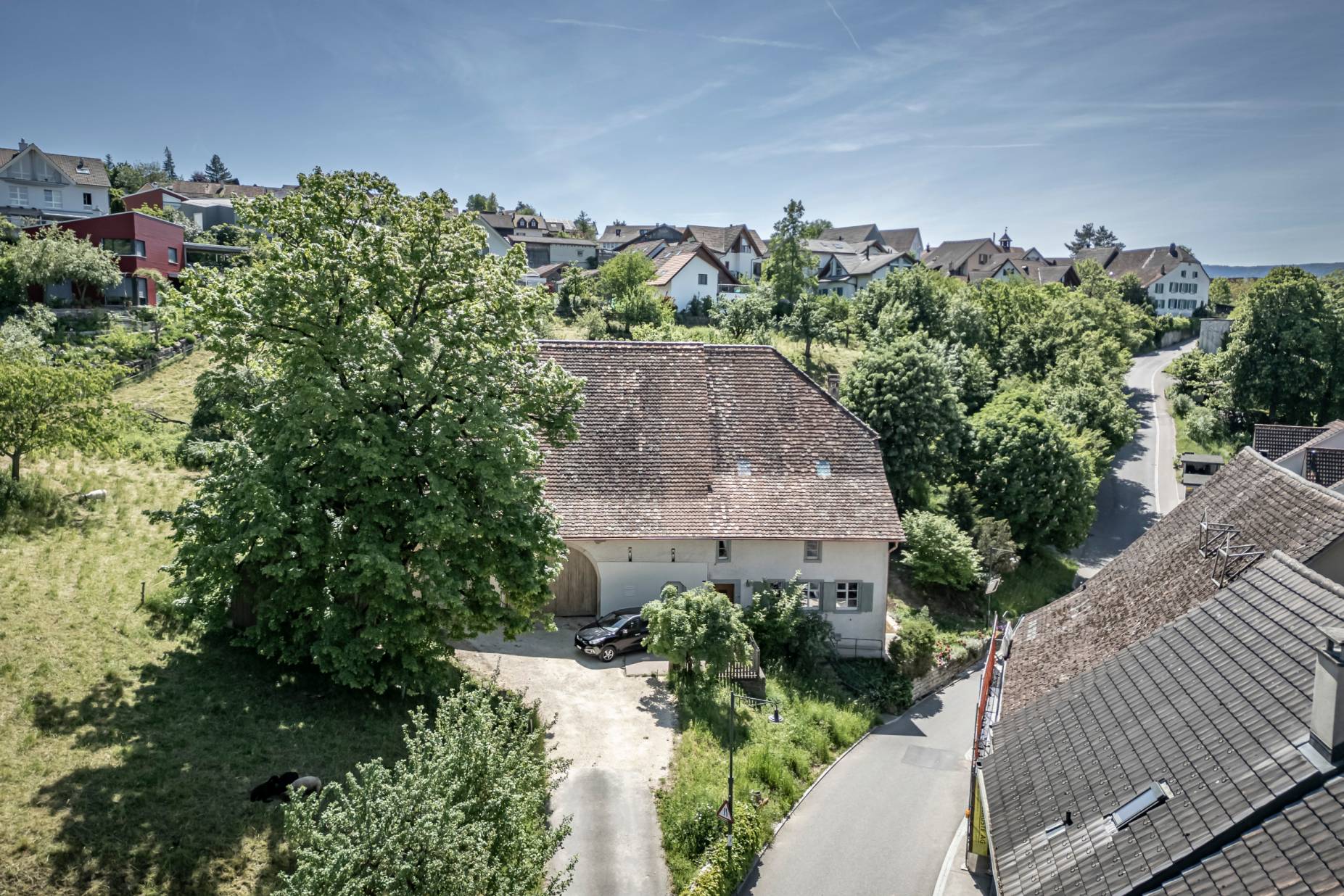 Ansicht Ost. Foto: Elia Schneider, 2024