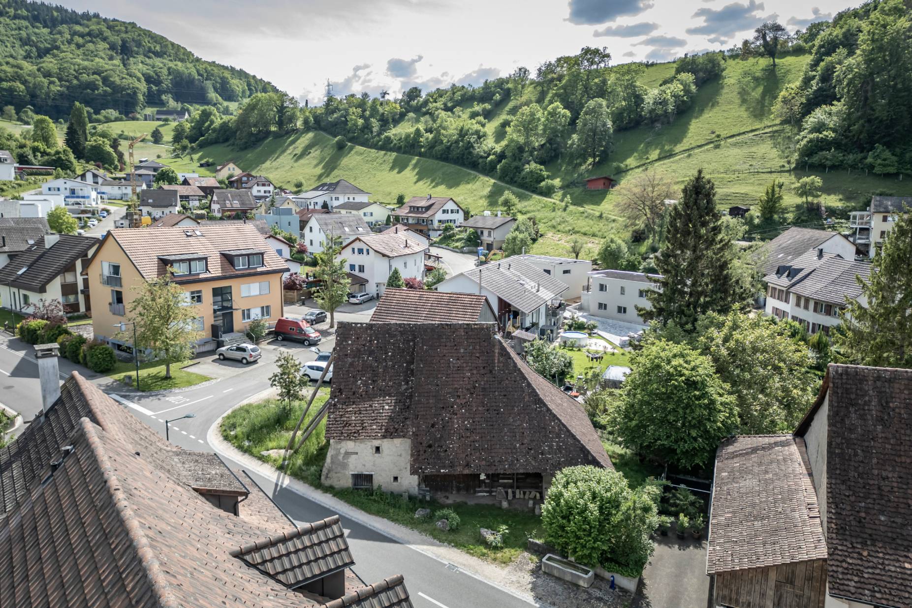 Ansicht Nordost. Foto: Elia Schneider, 2024