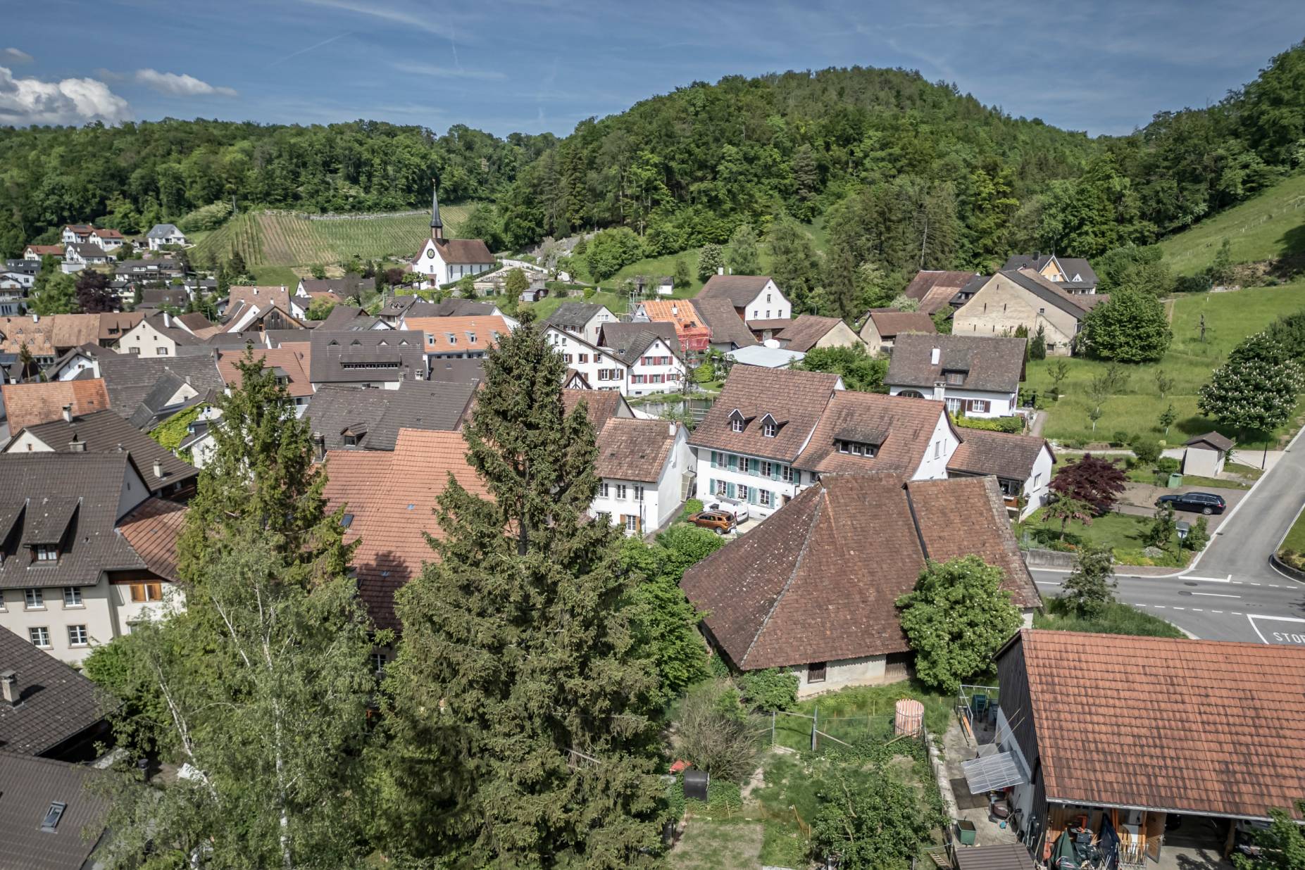 Ansicht Südwest. Foto: Elia Schneider, 2024