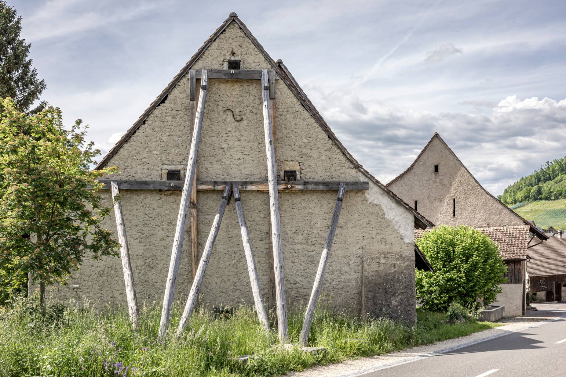 Ansicht Südost. Foto: Elia Schneider, 2024