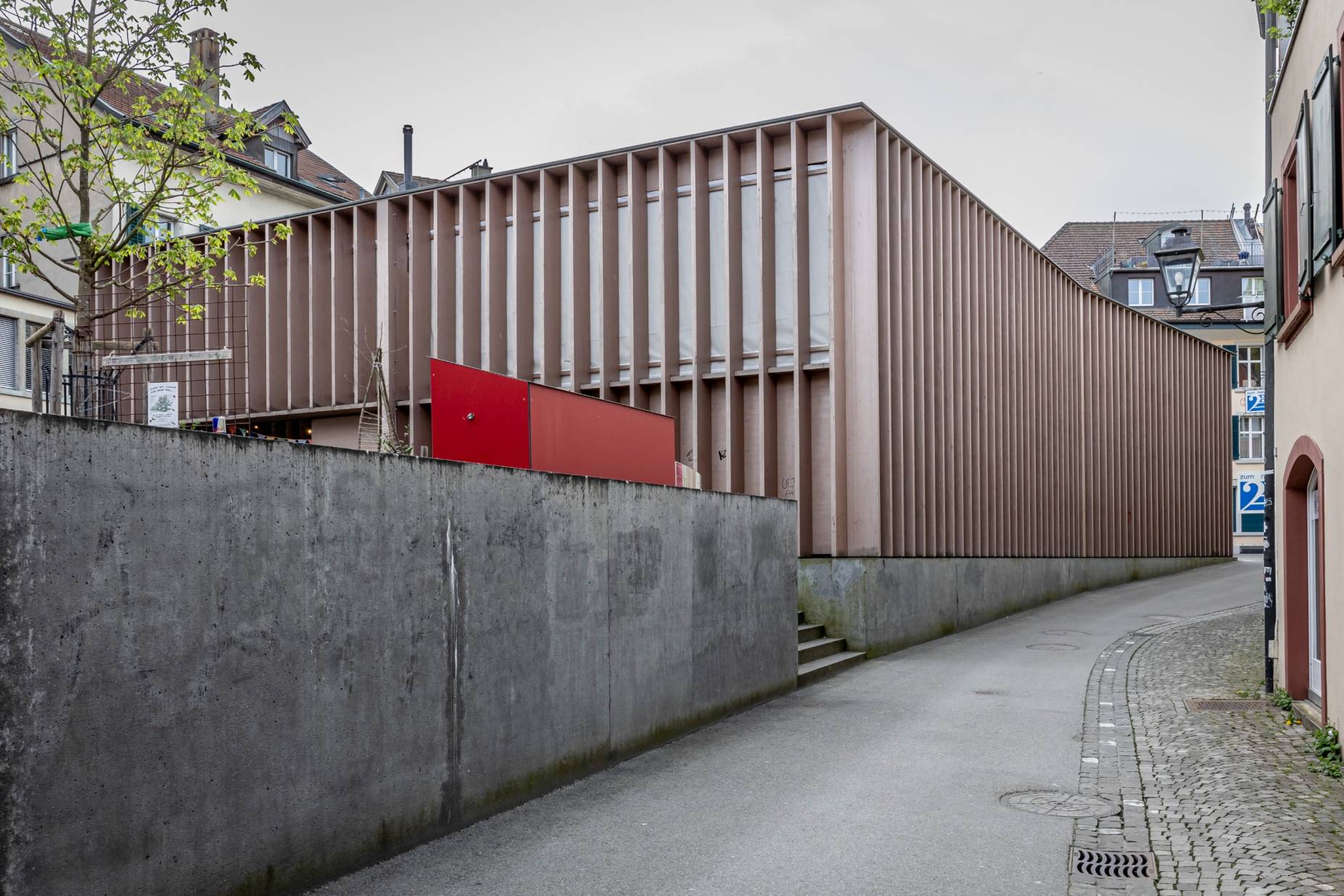 Ansicht Nordwest. Foto: Elia Schneider, 2024