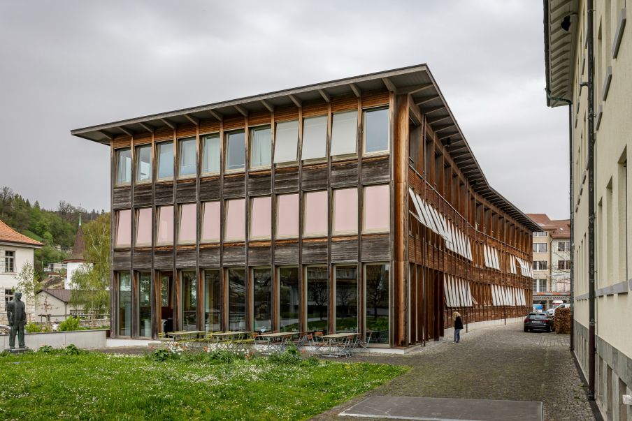 Ansicht Südwest. Foto: Elia Schneider, 2024