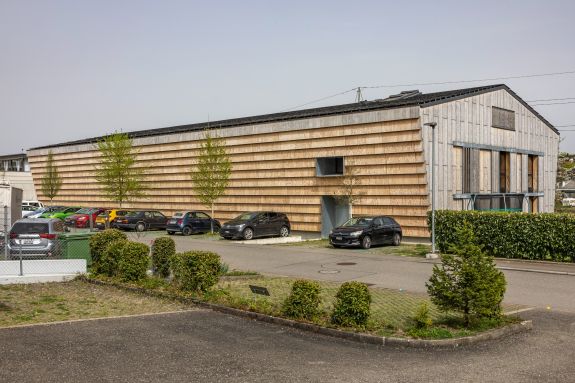 Ansicht Südwest. Foto: Elia Schneider, 2024