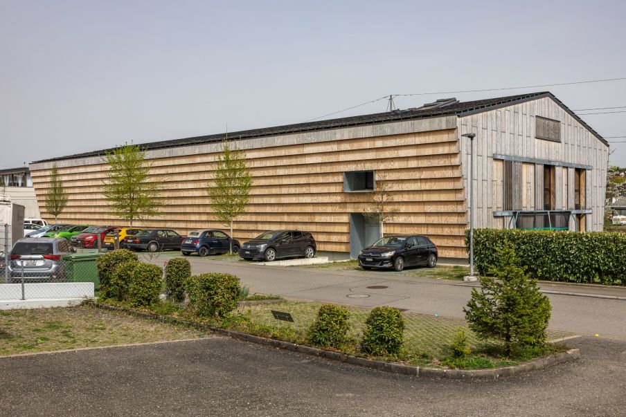 Ansicht Südwest. Foto: Elia Schneider, 2024