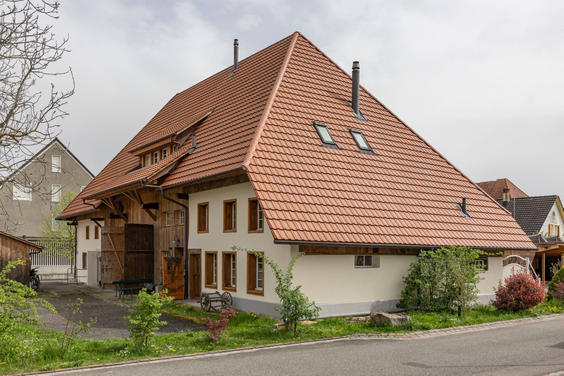 Ansicht Nordwest. Foto: Elia Schneider, 2024