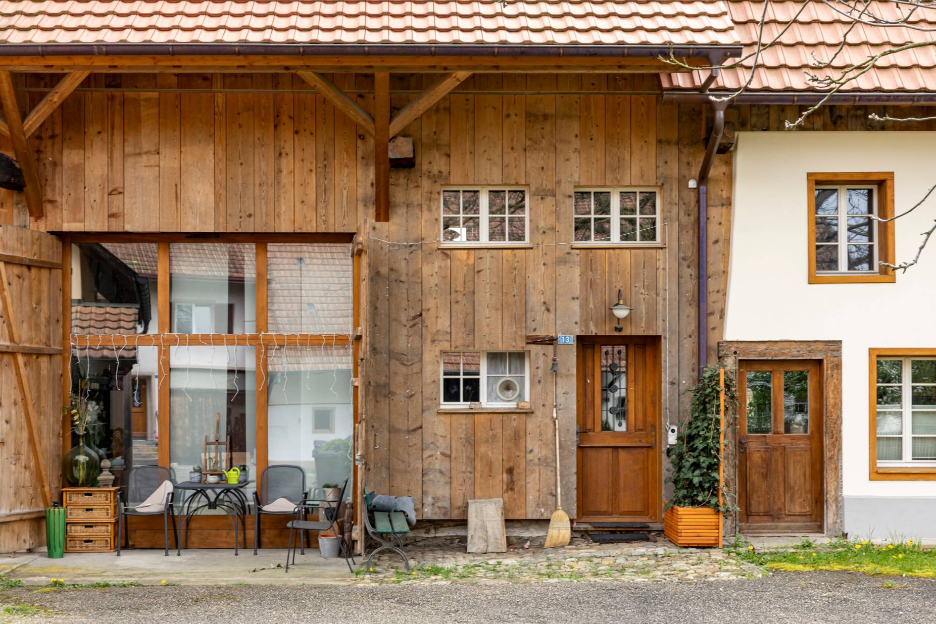 Detail Fassade Nord. Foto: Elia Schneider, 2024