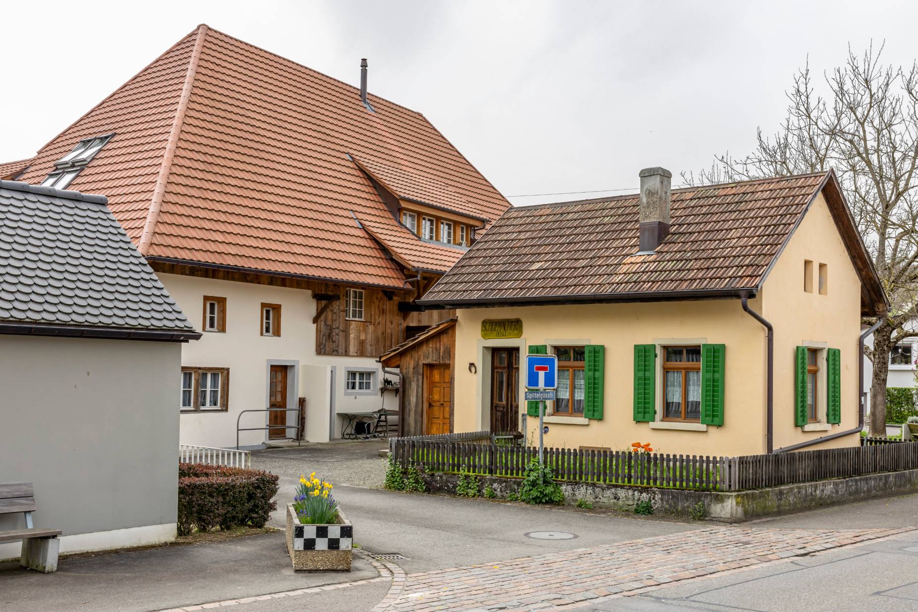 Ansicht Nordost. Foto: Elia Schneider, 2024