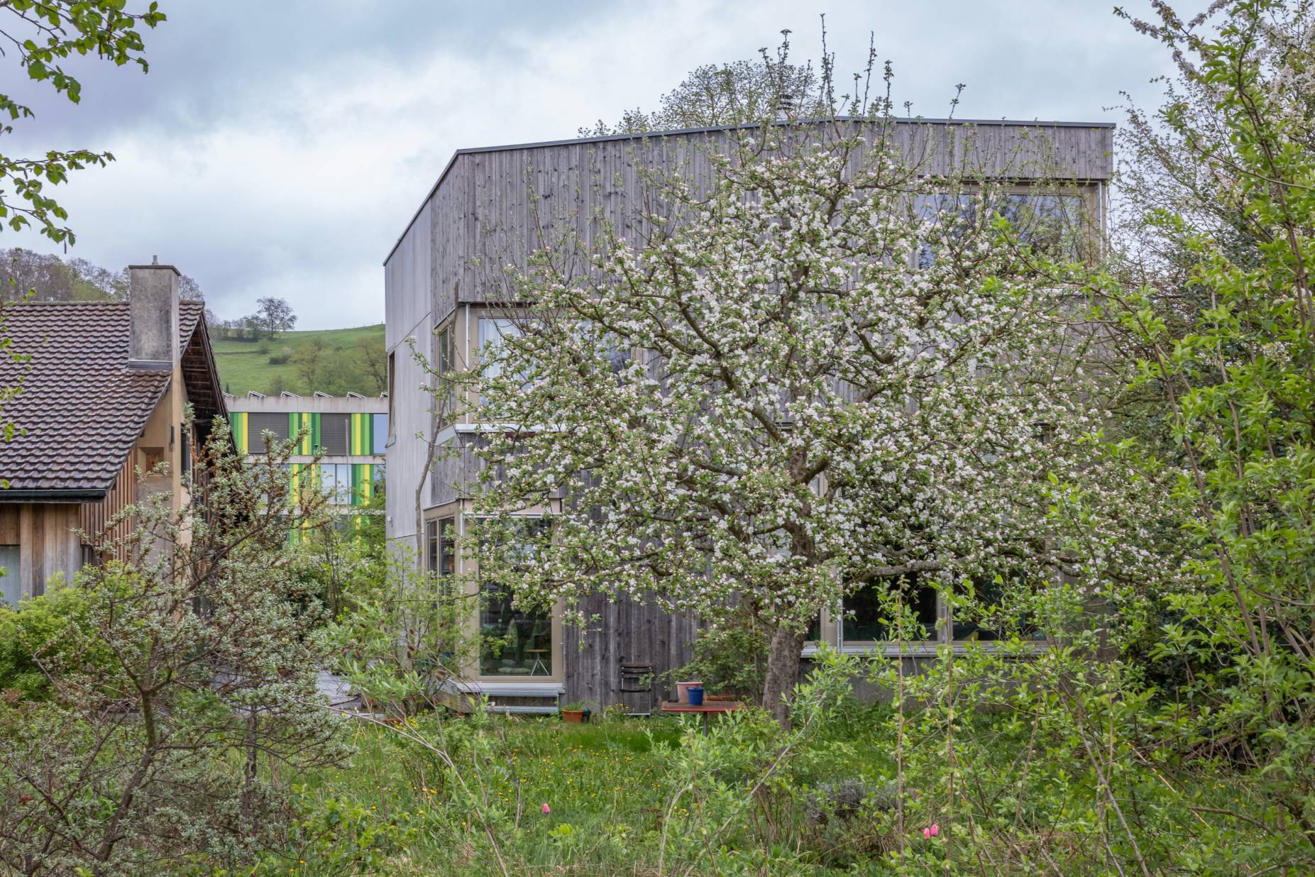 Ansicht Nordwest. Foto: Elia Schneider, 2024
