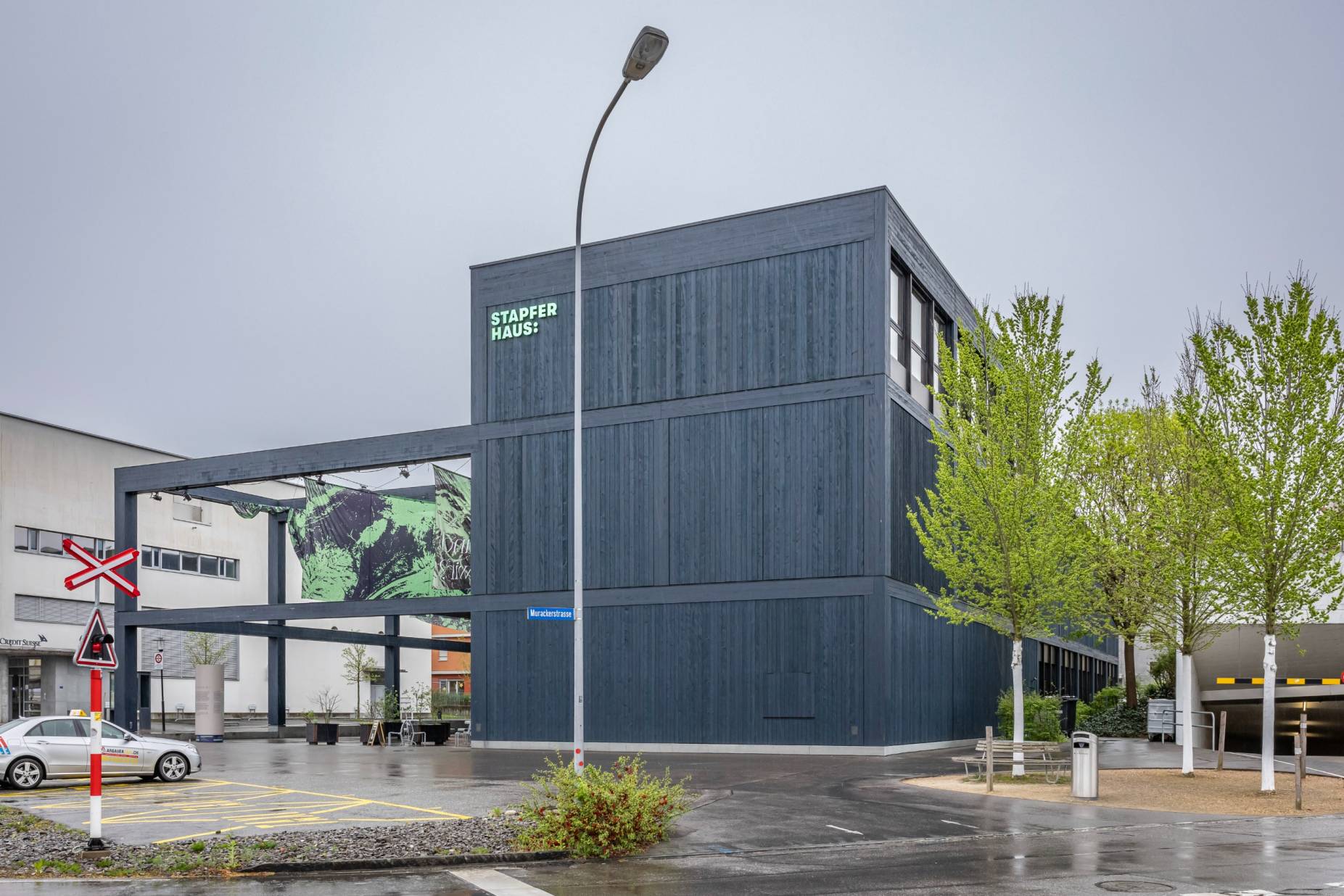 Ansicht Nordwest. Foto: Elia Schneider, 2024