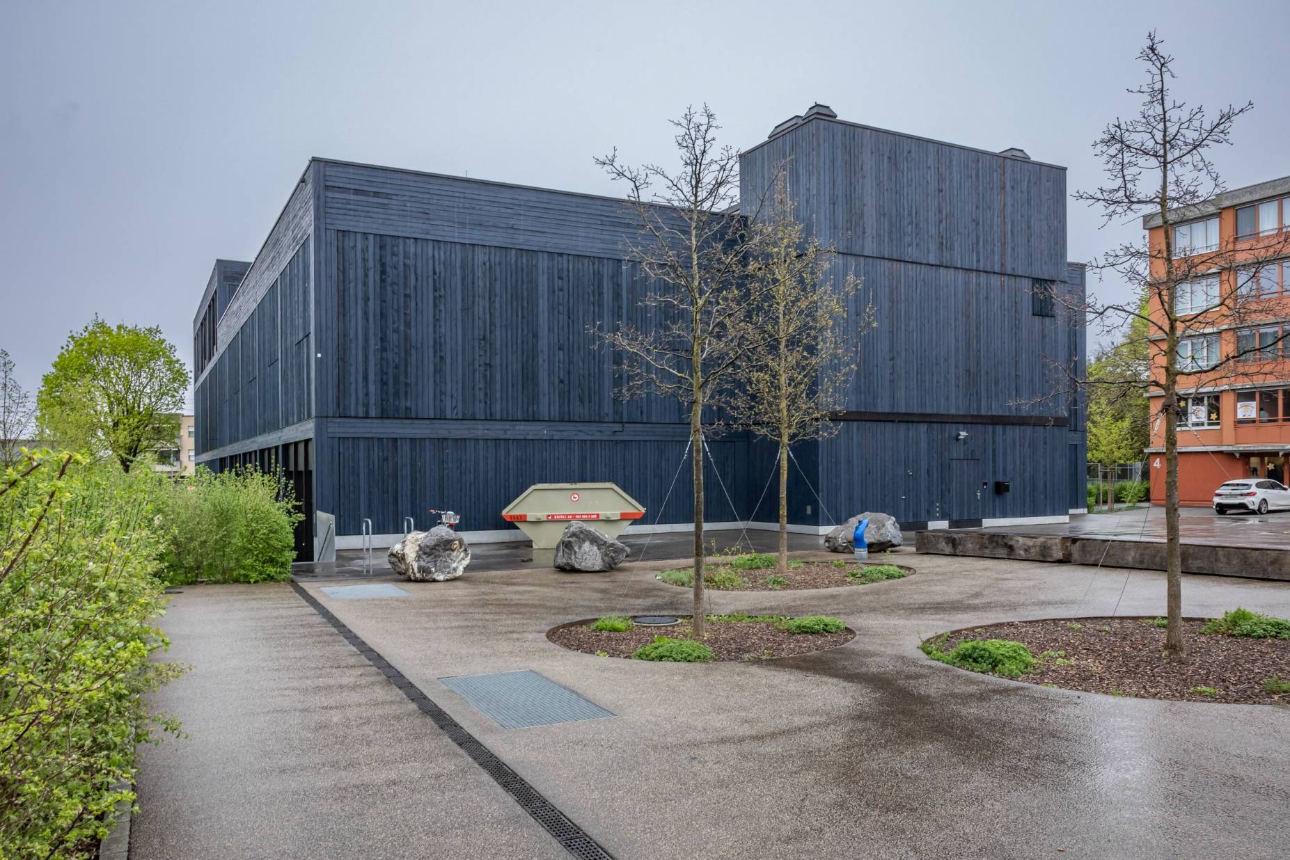 Ansicht Südwest. Foto: Elia Schneider, 2024