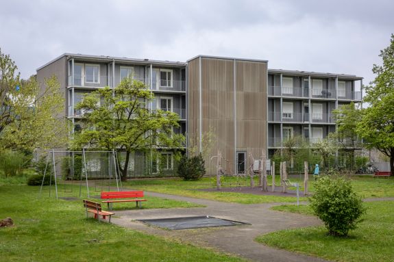 Ansicht Nordost. Foto: Elia Schneider, 2024