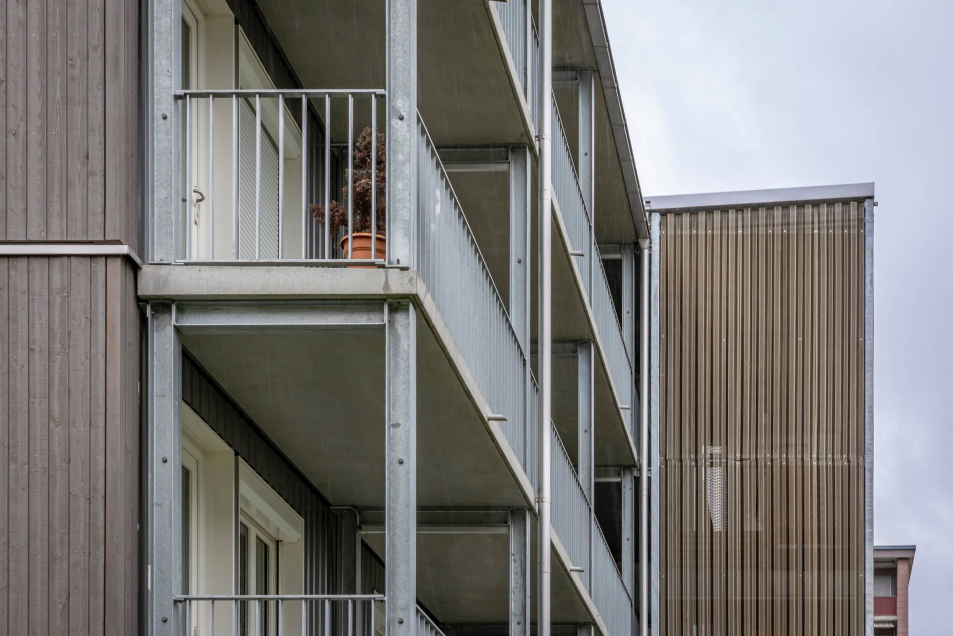 Loggien. Foto: Elia Schneider, 2024