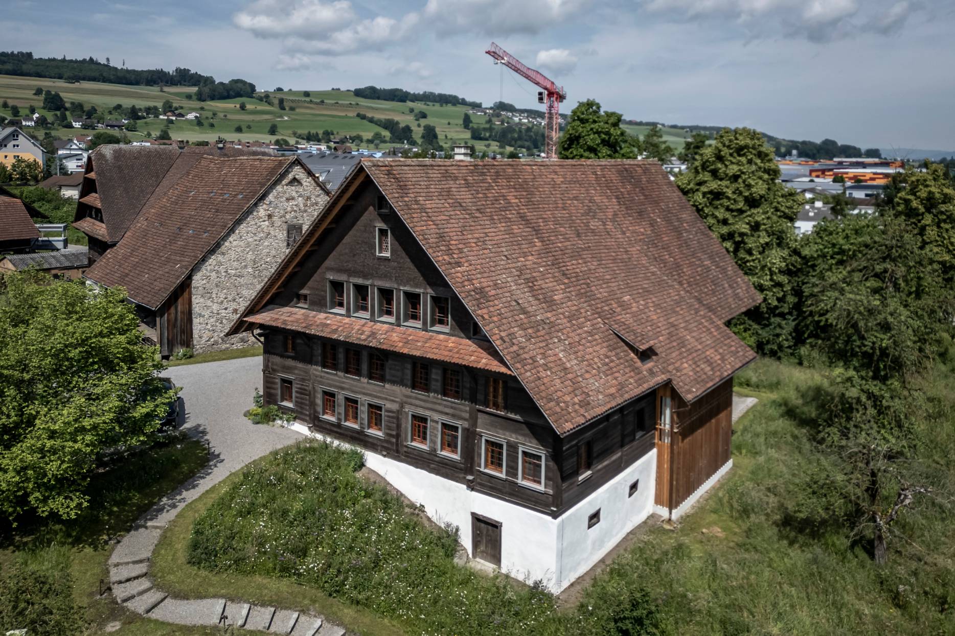 Ansicht Südost. Foto: Elia Schneider, 2024