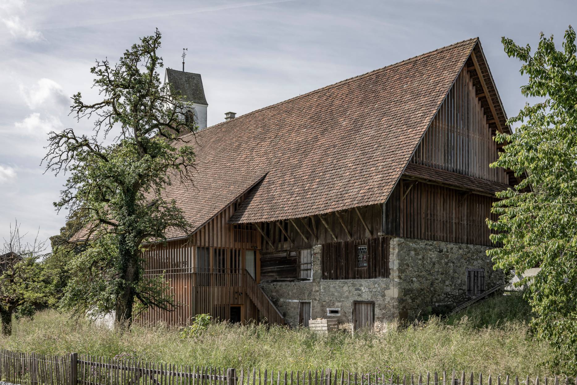 Ansicht Nordost. Foto: Elia Schneider, 2024