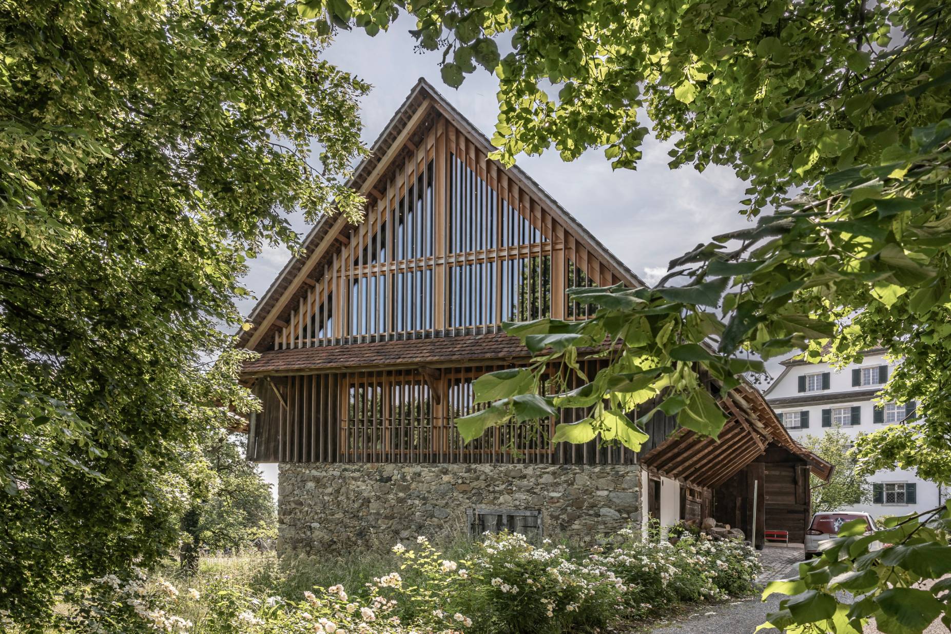 Ansicht Nordwest. Foto: Elia Schneider, 2024