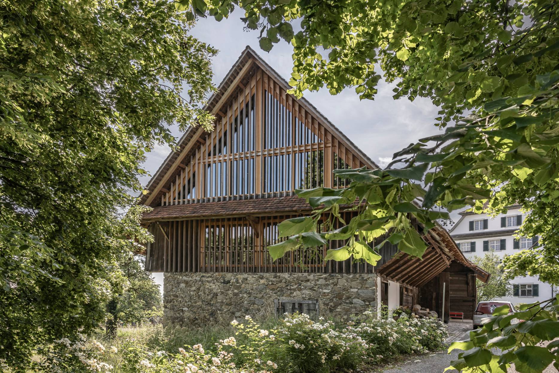 Ansicht Nordwest. Foto: Elia Schneider, 2024