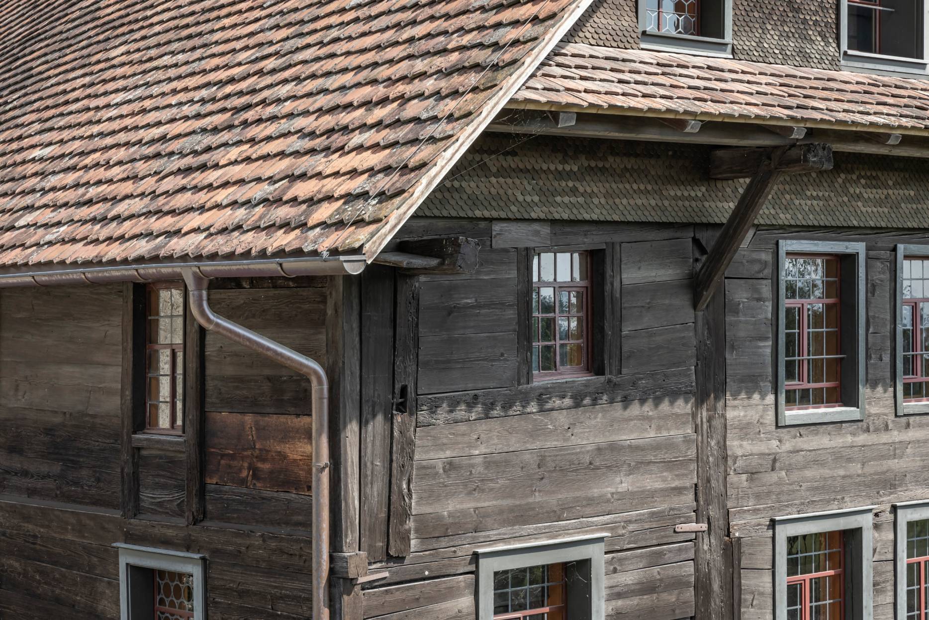 Detail Ecke Südwest. Foto: Elia Schneider, 2024