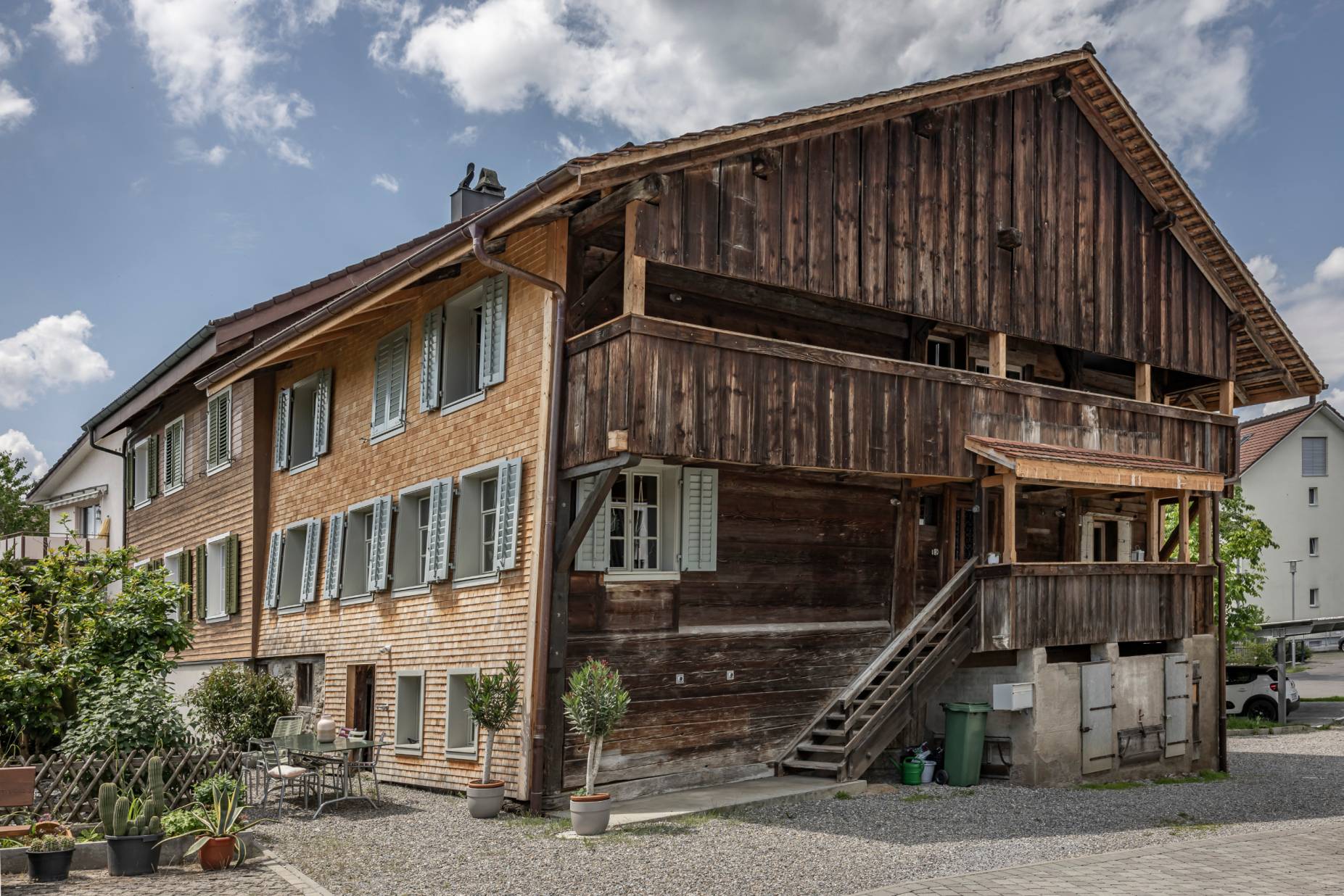Ansicht Südost. Foto: Elia Schneider, 2024