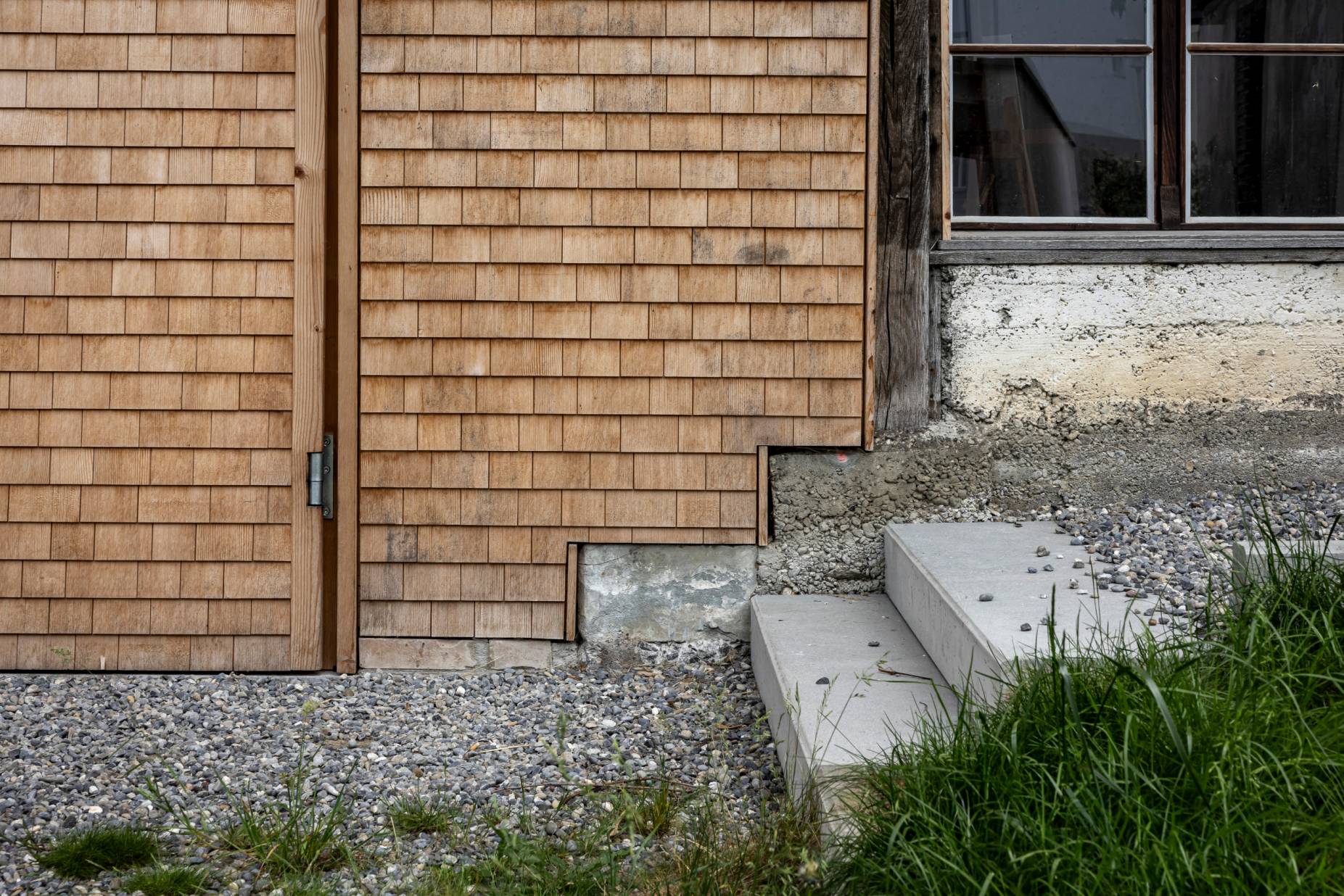 Detail Fassade Nord. Foto: Elia Schneider, 2024
