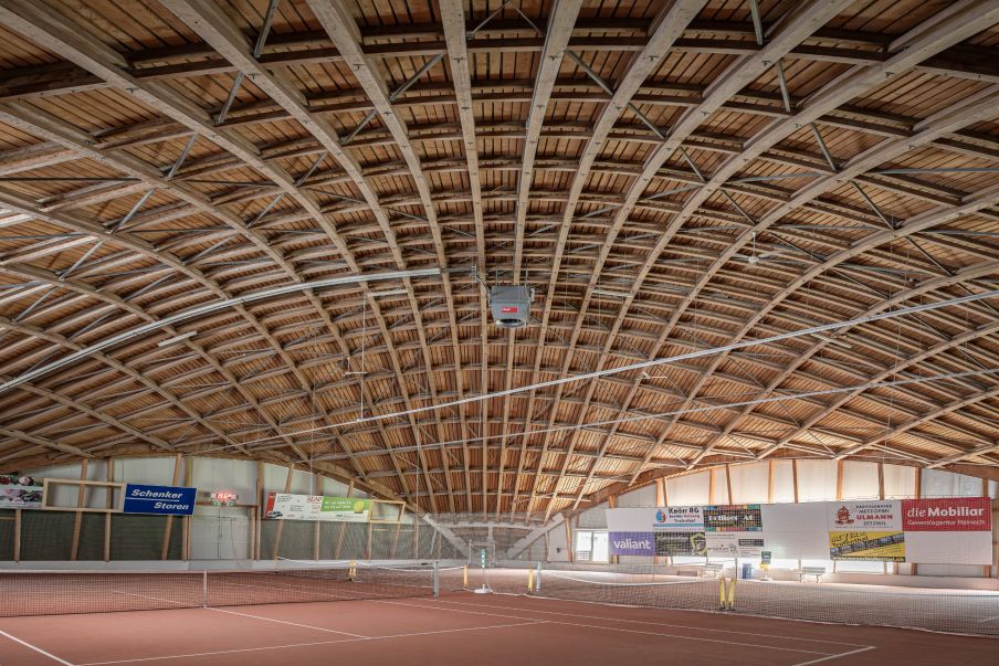 Innenansicht über Eck. Foto: Elia Schneider, 2024