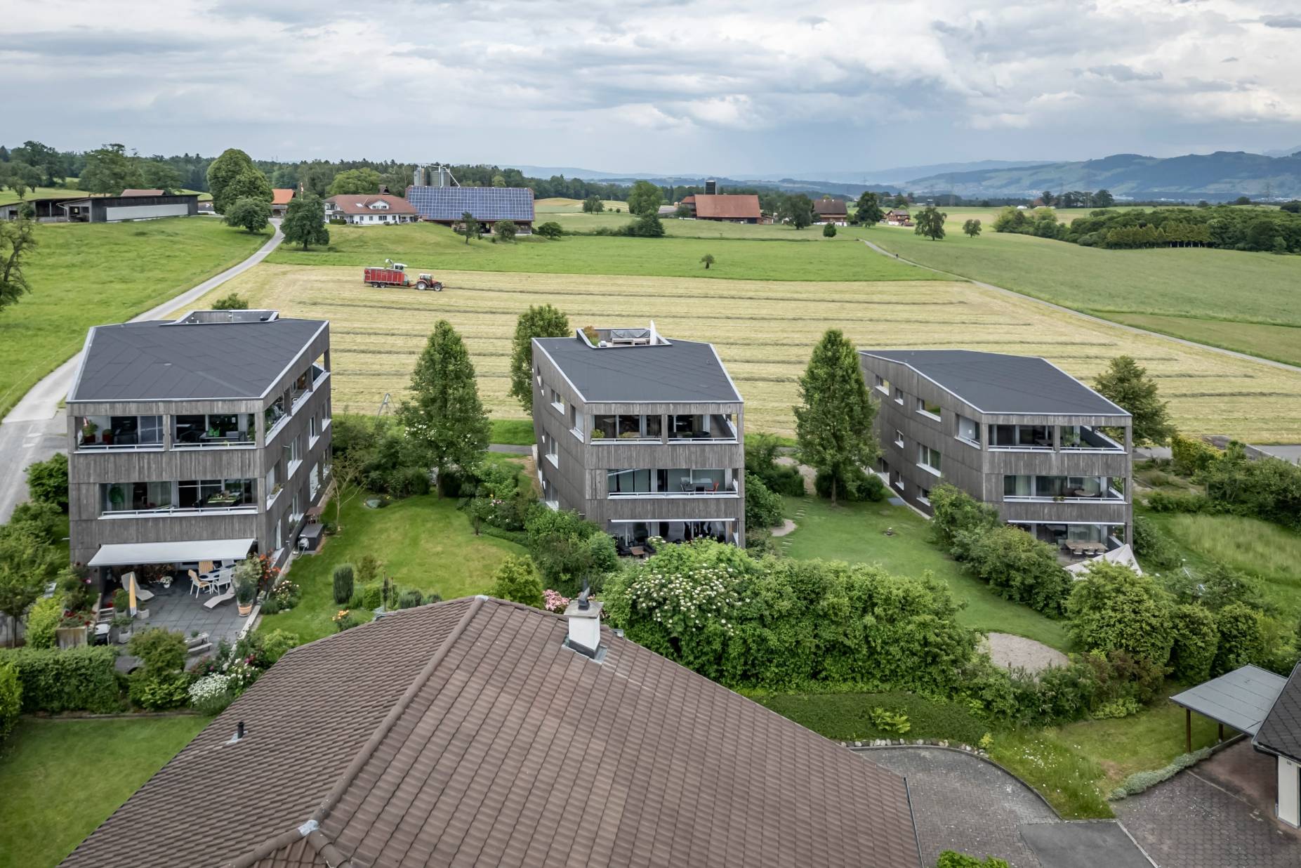 Ansicht Südwest. Foto: Elia Schneider, 2024