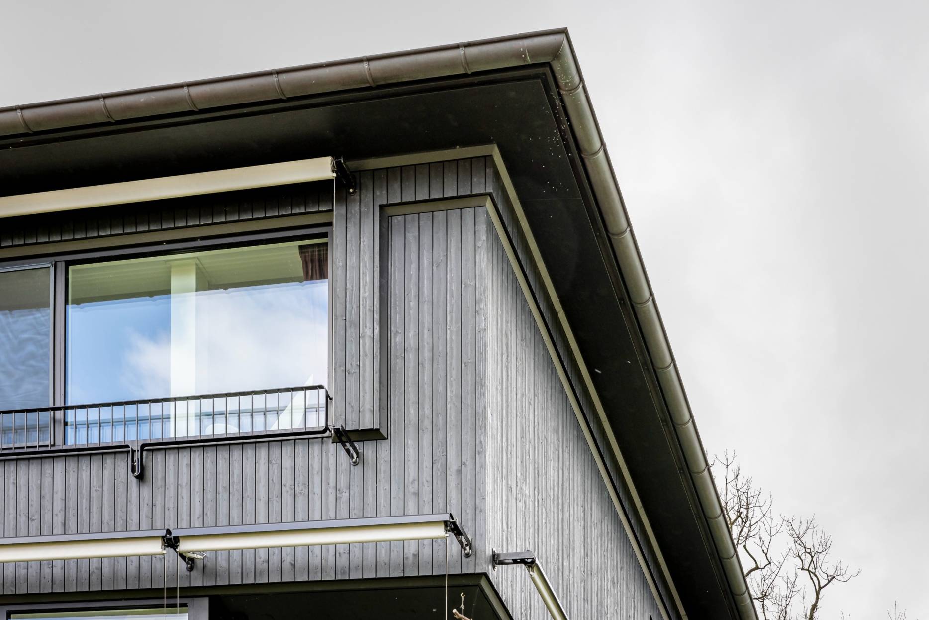 Detail Fassade. Foto: Elia Schneider, 2023