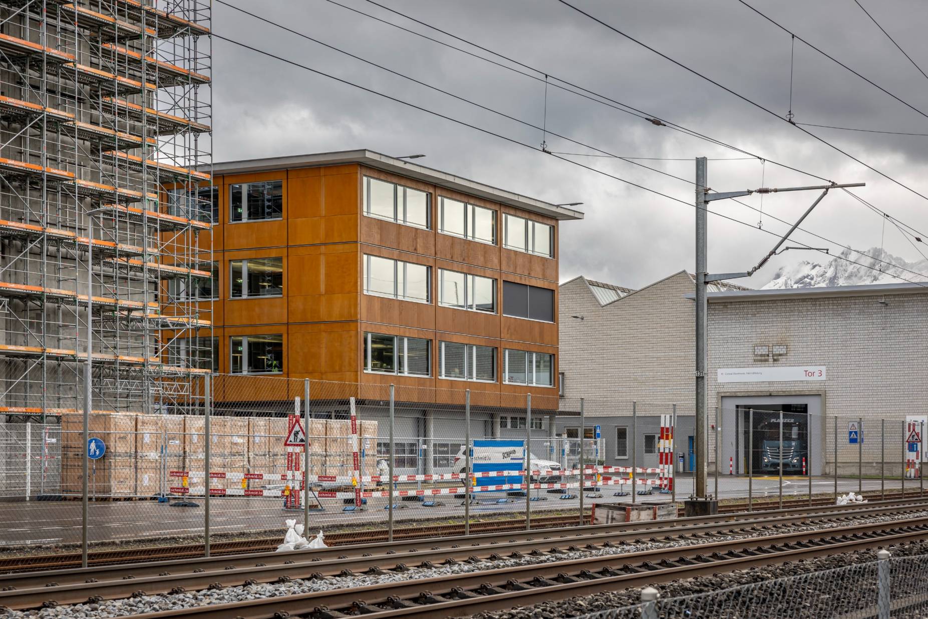 Ansicht Nordost. Foto: Elia Schneider, 2023