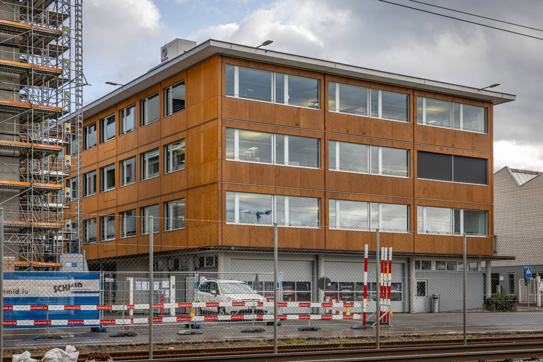 Ansicht Nordost. Foto: Elia Schneider, 2023