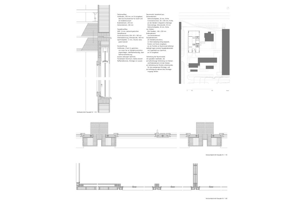 Details. Zeichnung: Reto Gadola Professur Arthur Ruegg ETHZ, 2002