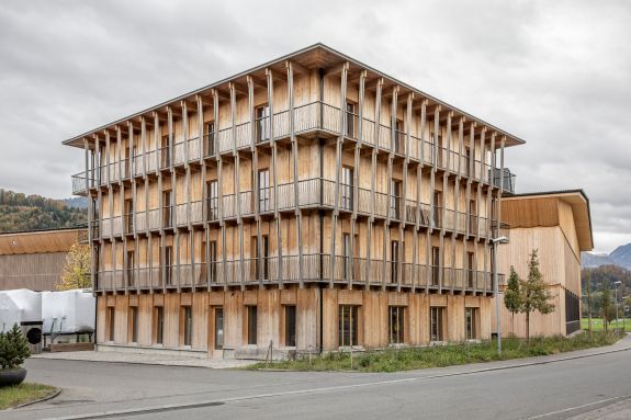 Ansicht Nordwest. Foto: Elia Schneider, 2023