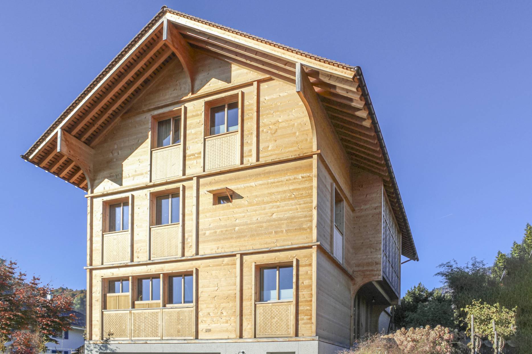 Ansicht Nordost. Foto: Laura Bolliger, 2022