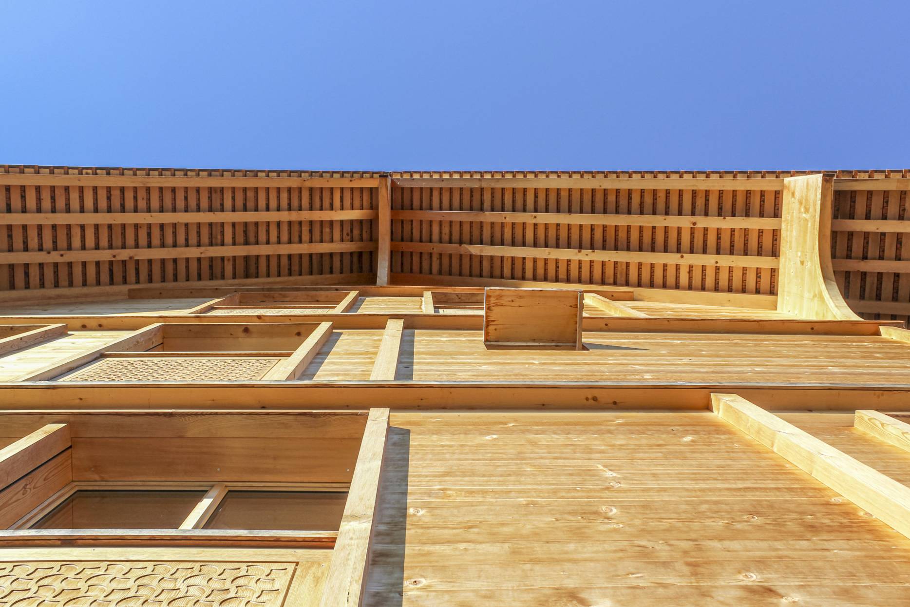 Detail Dachuntersicht. Foto: Laura Bolliger, 2022