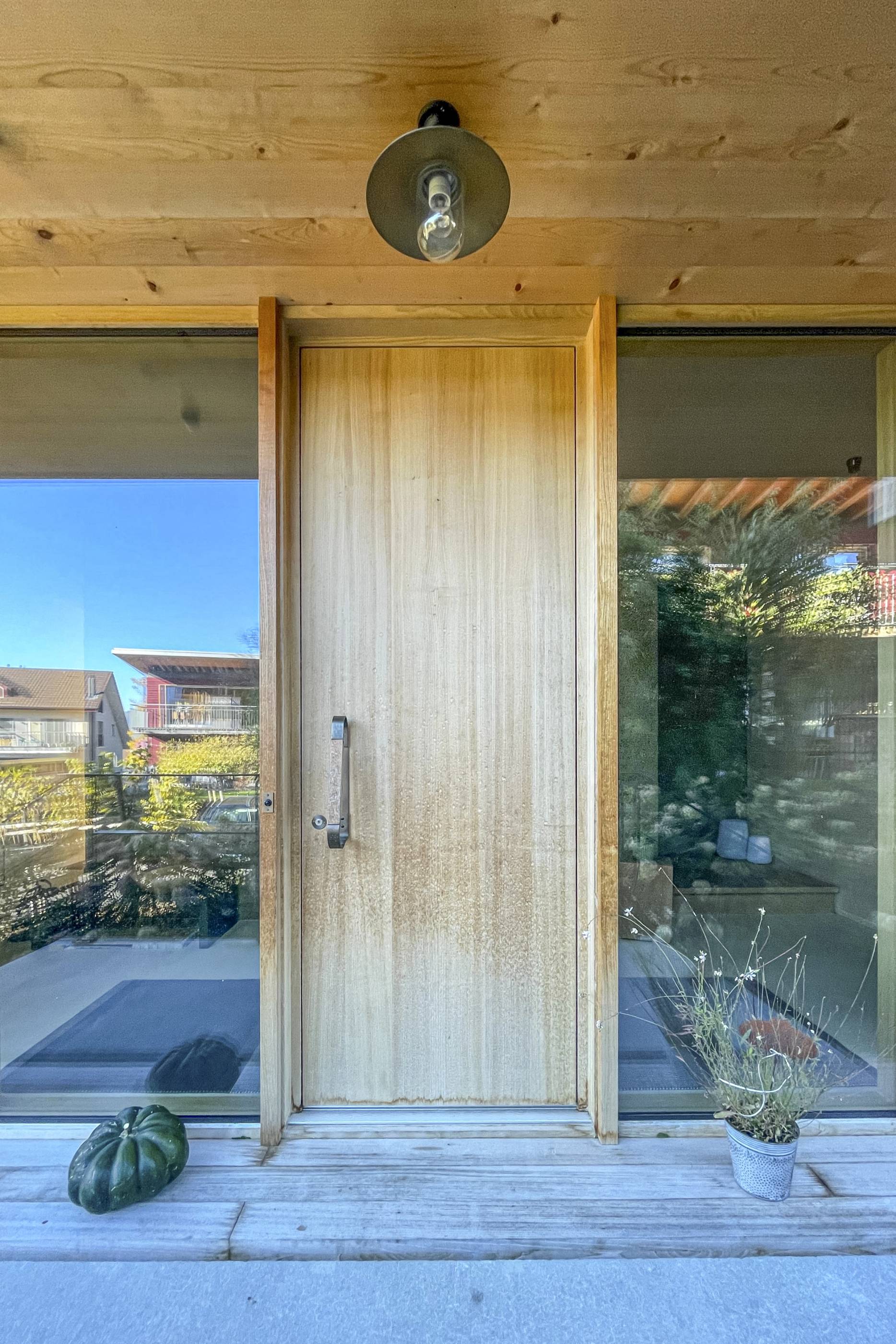 Eingang. Foto: Laura Bolliger, 2022