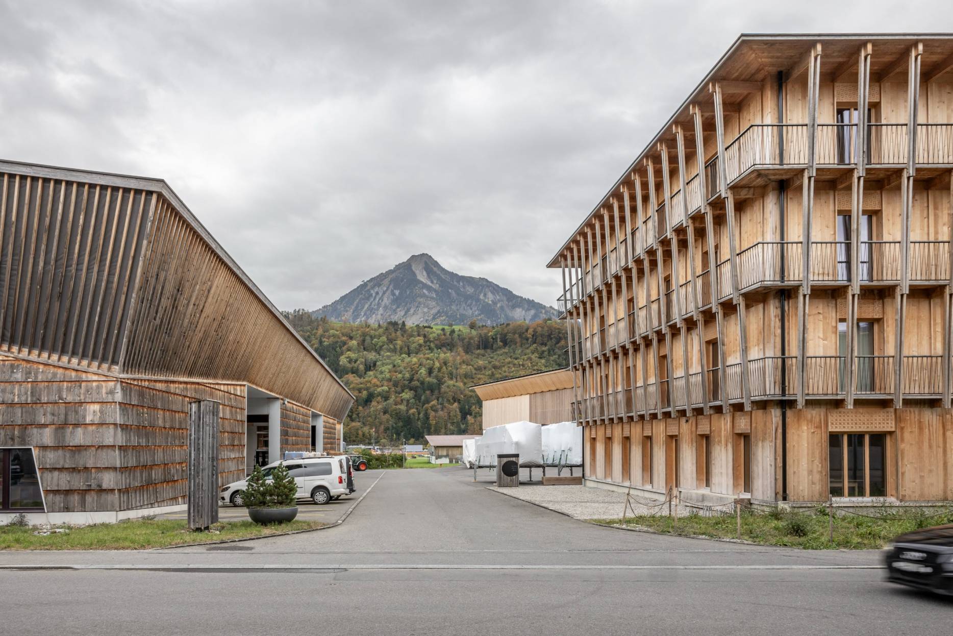 Ansicht Nordost. Foto: Elia Schneider, 2023