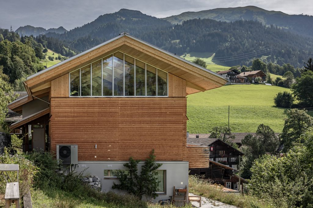 Ansicht West. Foto: Elia Schneider, 2024