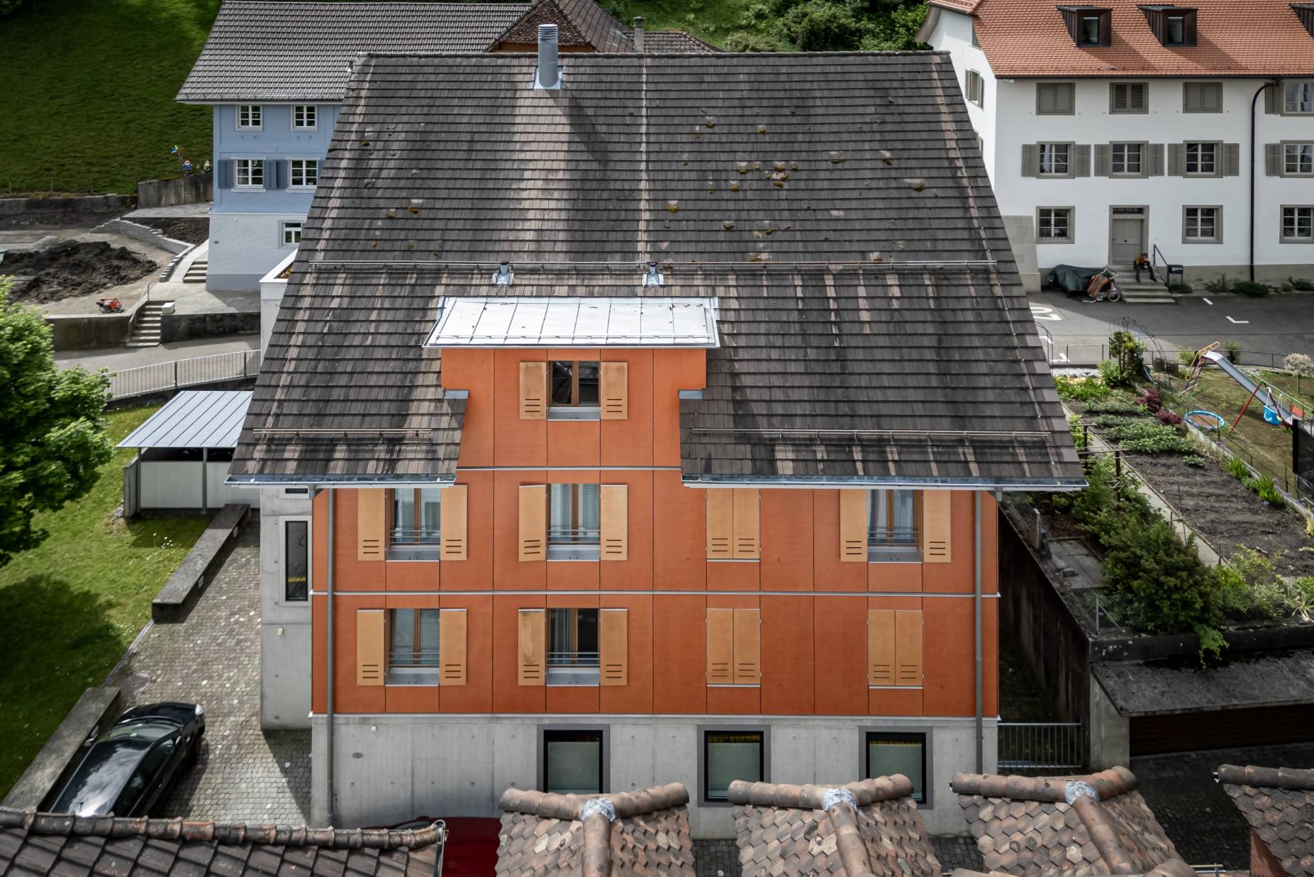 Ansicht Nord. Foto: Elia Schneider, 2024