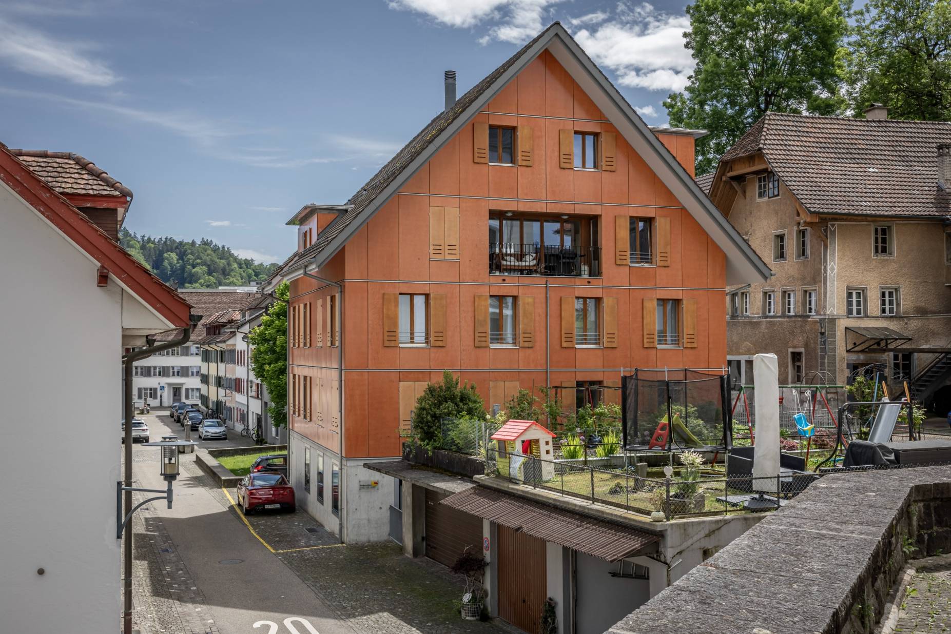 Ansicht Nordwest. Foto: Elia Schneider, 2024