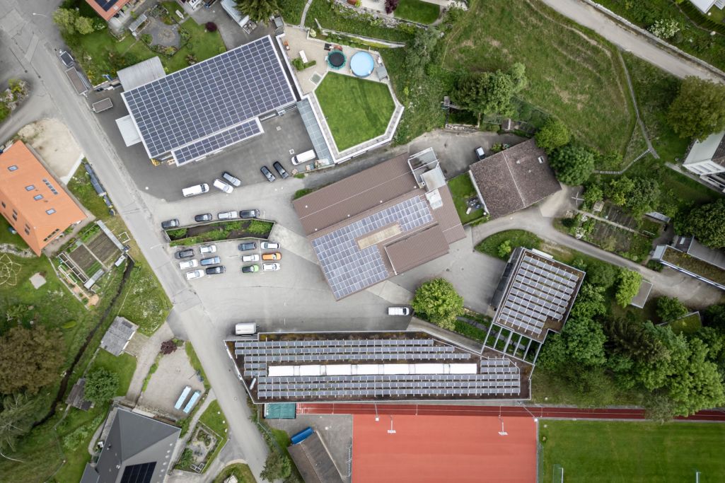 Dachaufsicht. Foto: Elia Schneider, 2024