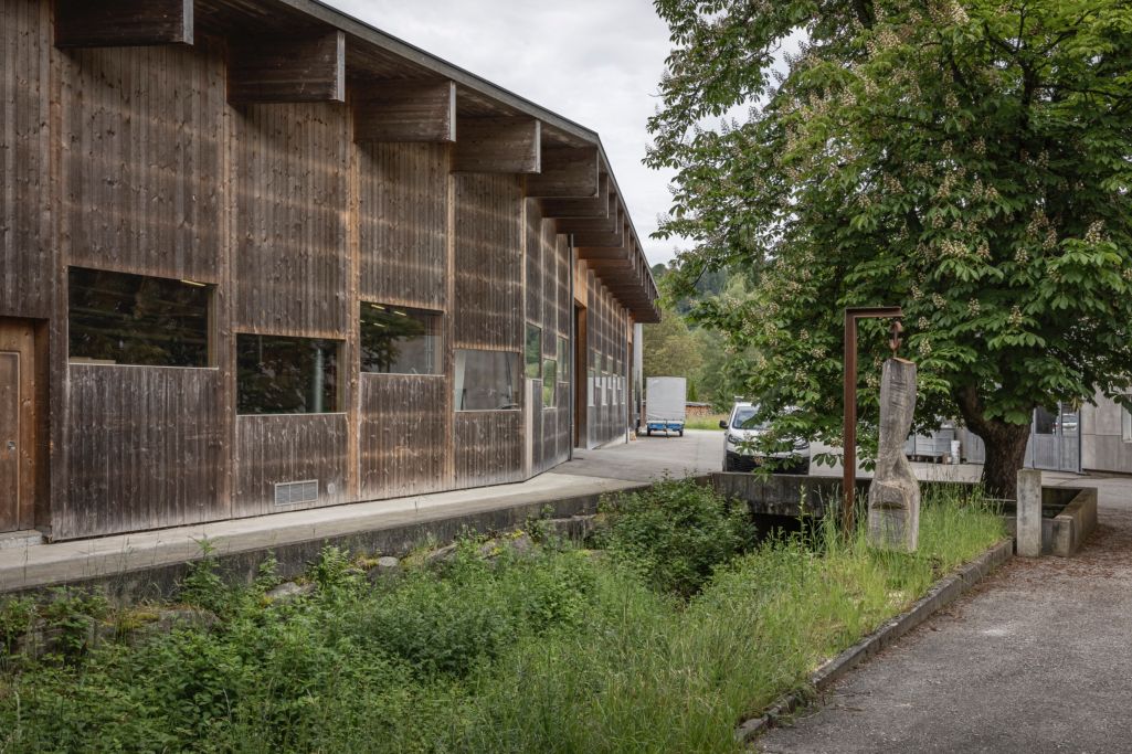 Ansicht Ost. Foto: Elia Schneider, 2024