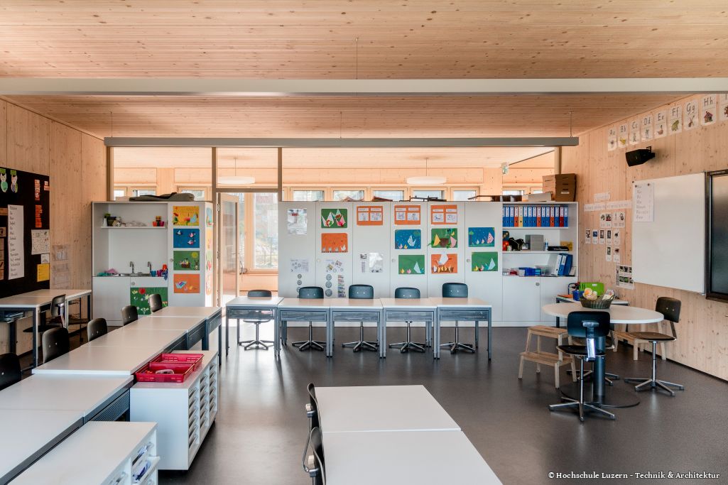 Klassenraum. Foto: Natalie Kuhn, 2019