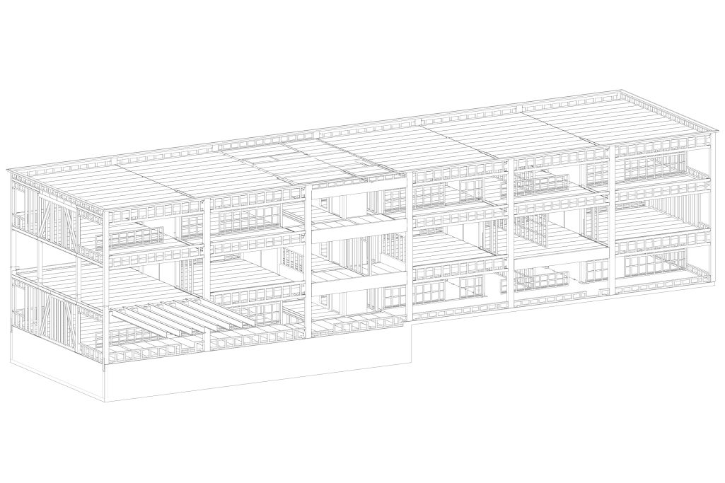 Konstruktionsschema. Zeichnung: Graber Steiger, 2017