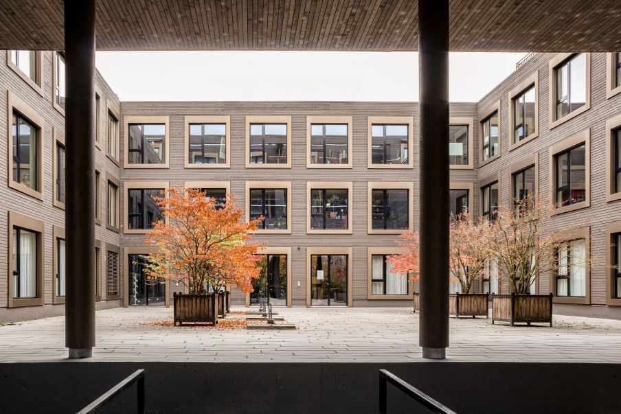 Innenhof. Foto: Ramona Steiger, 2020