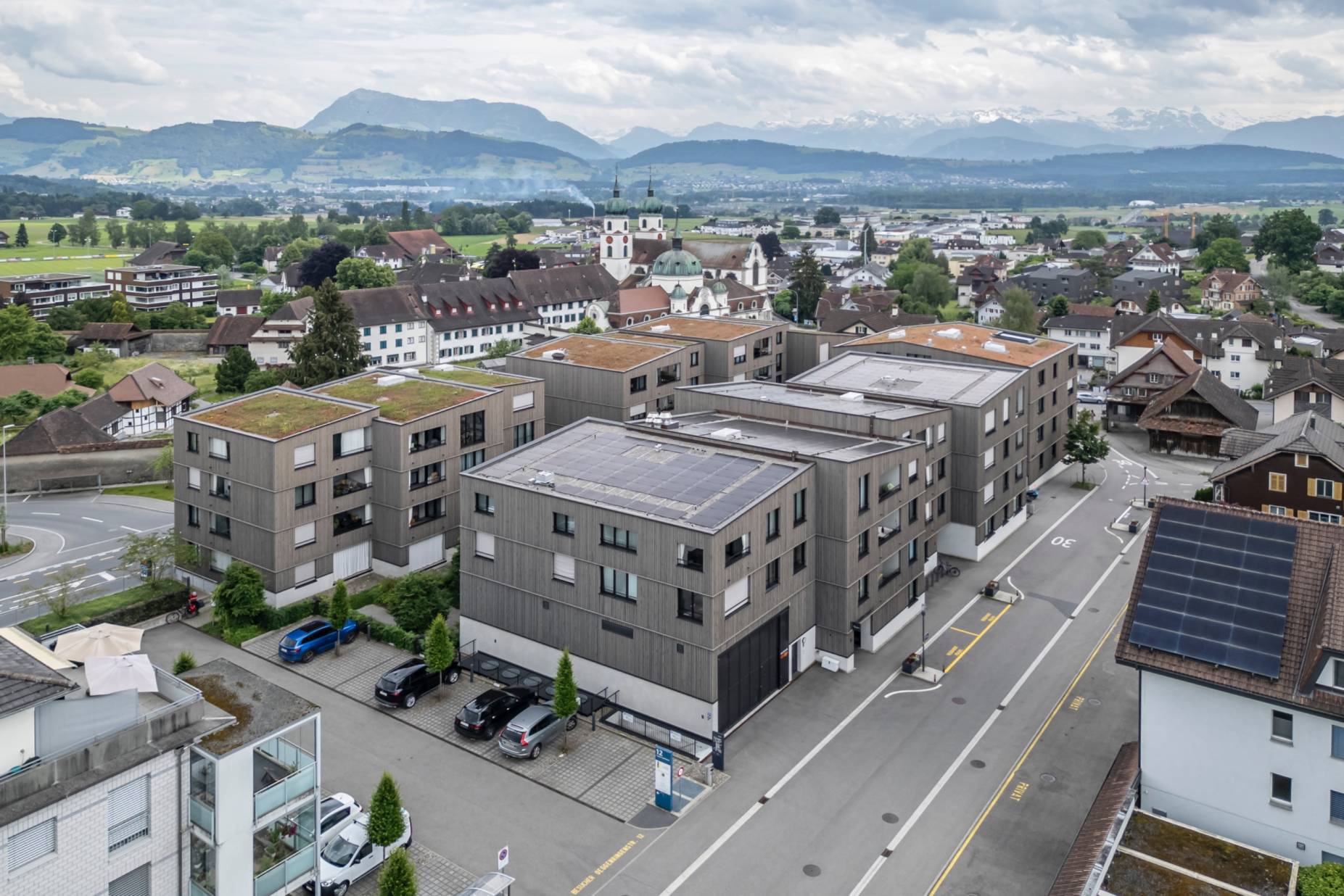 Ansicht Nordwest. Foto: Elia Schneider, 2024