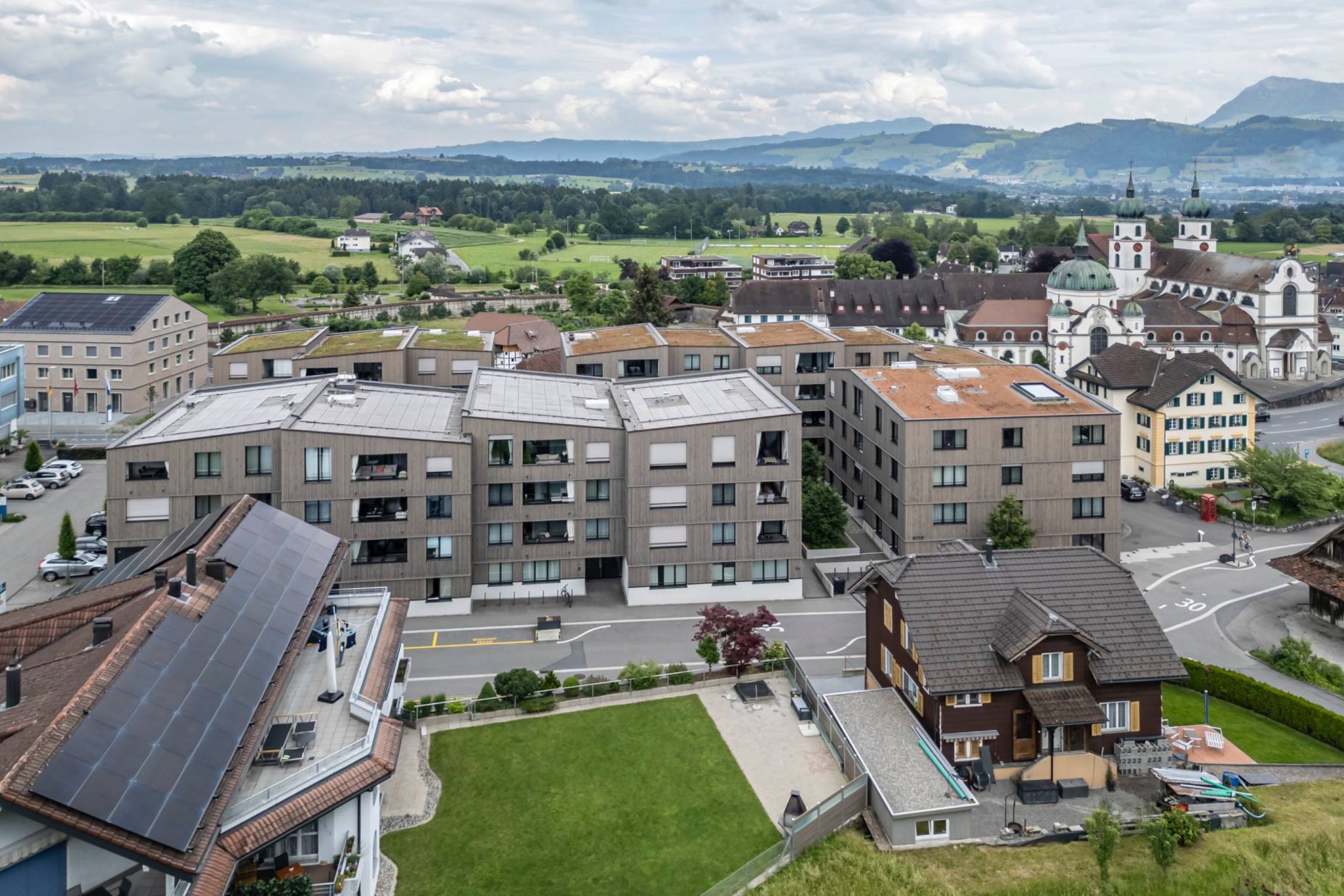 Ansicht West. Foto: Elia Schneider, 2024