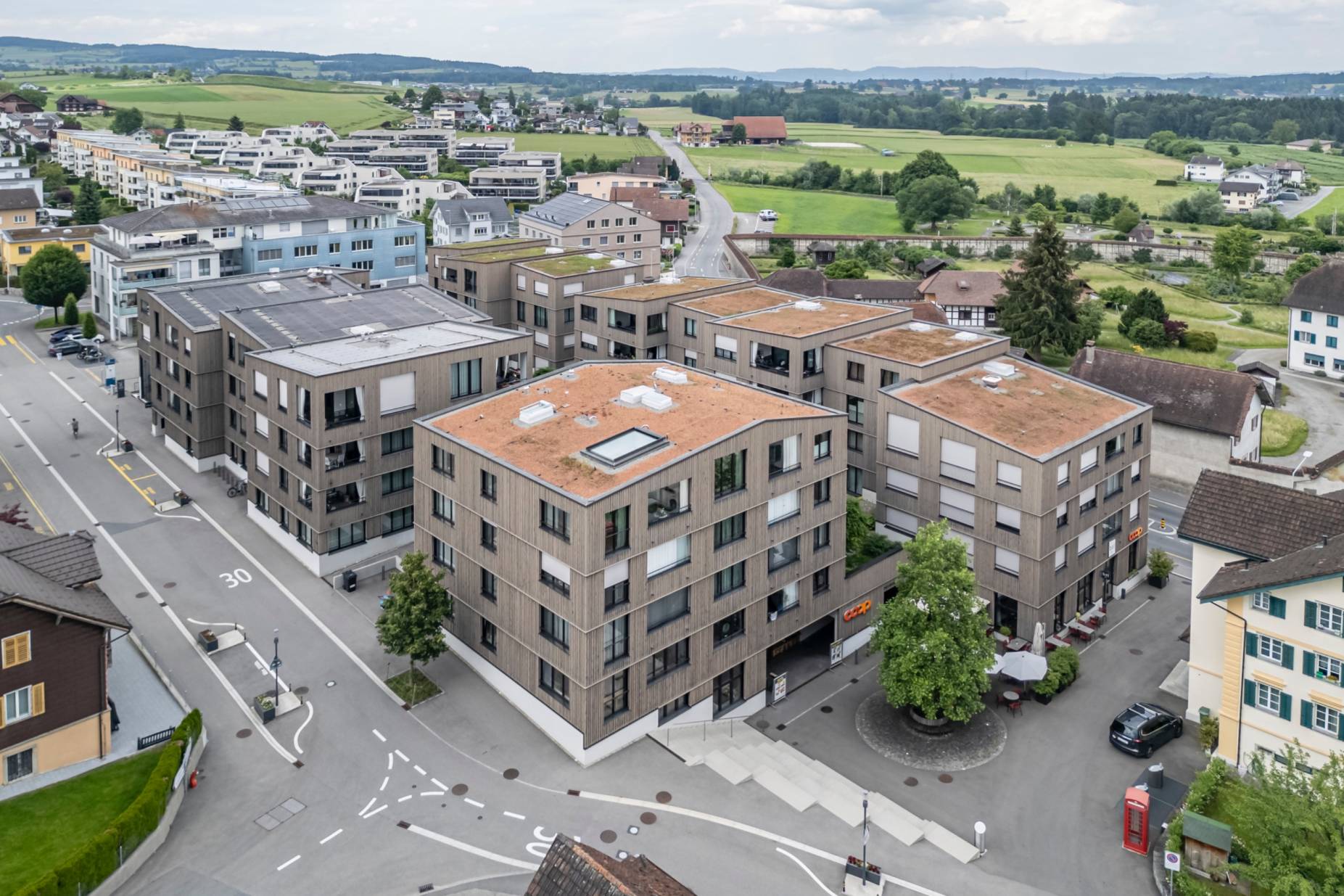 Ansicht Südwest. Foto: Elia Schneider, 2024