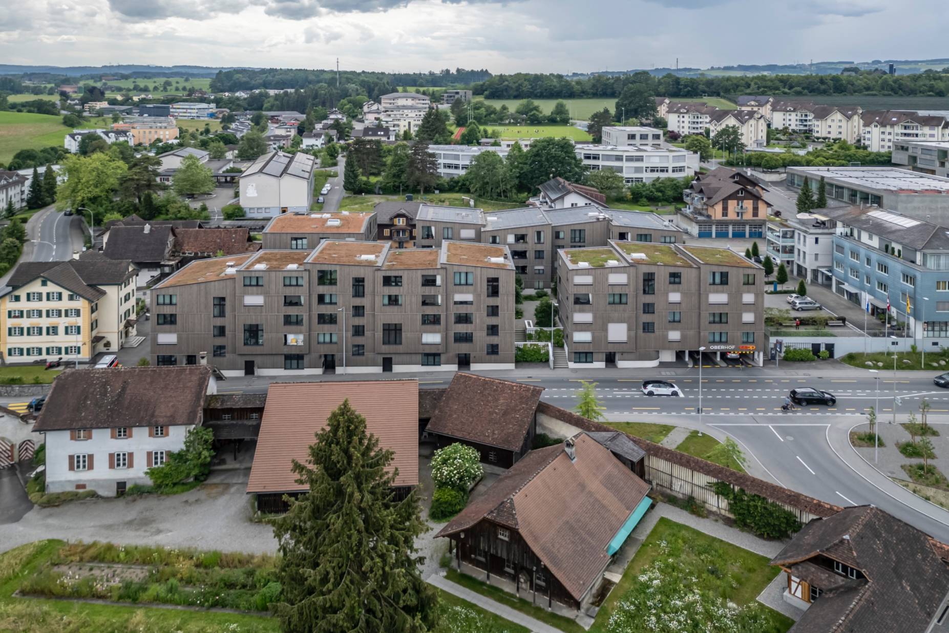 Ansicht Ost. Foto: Elia Schneider, 2024