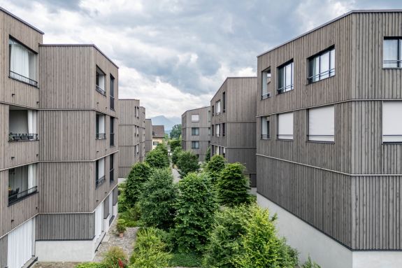 Ansicht Innenhof. Foto: Elia Schneider, 2024