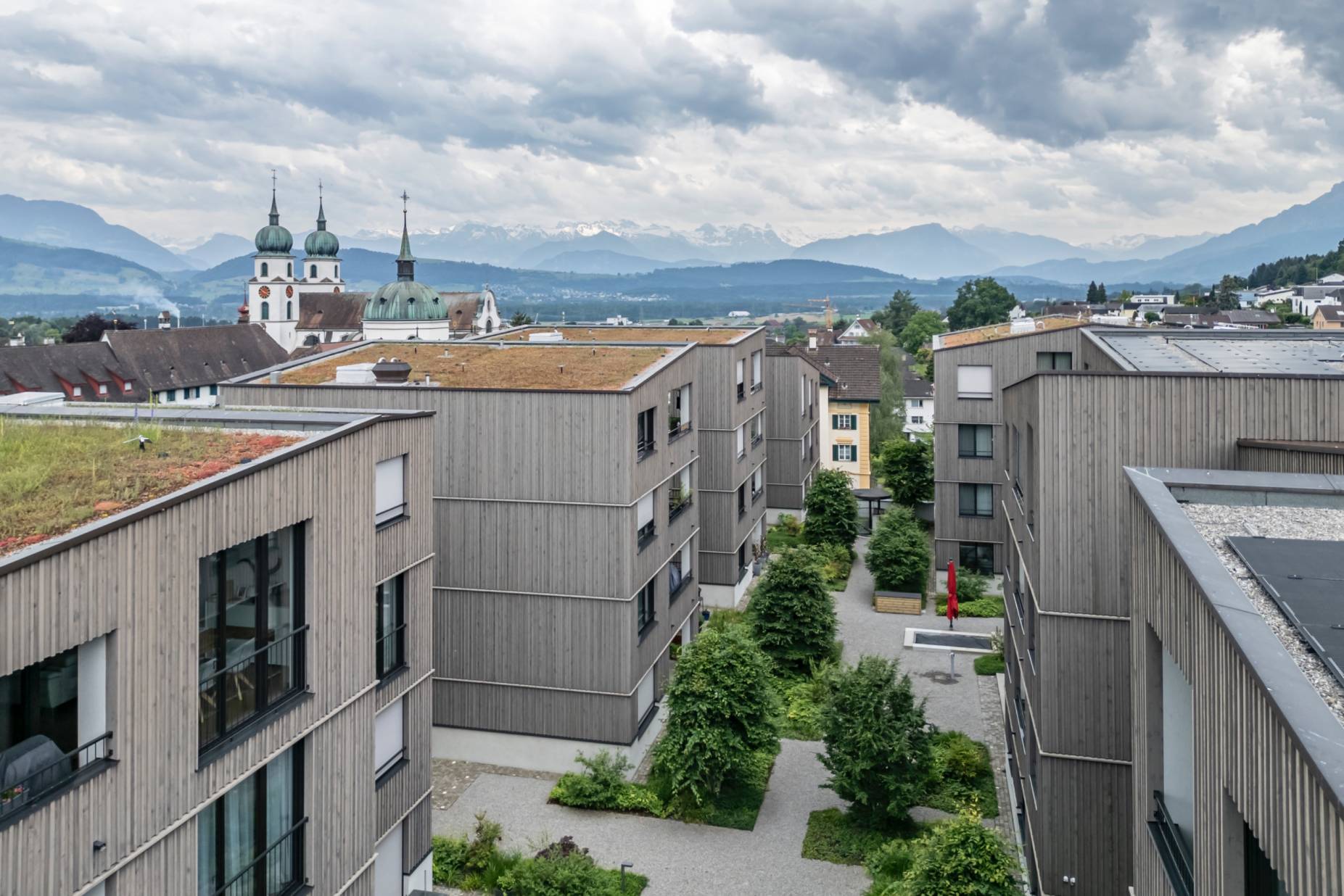 Ansicht Innenhof. Foto: Elia Schneider, 2024