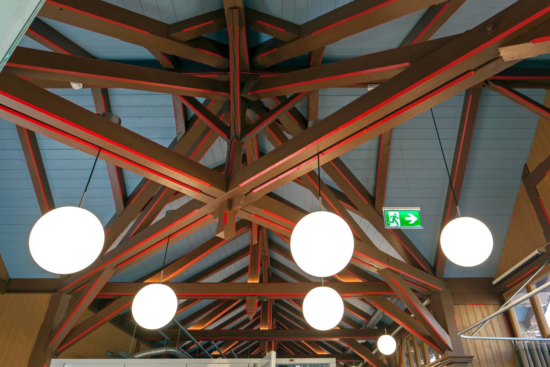 Hängesprengwerk. Foto: Reinhard Zimmermann, 2023