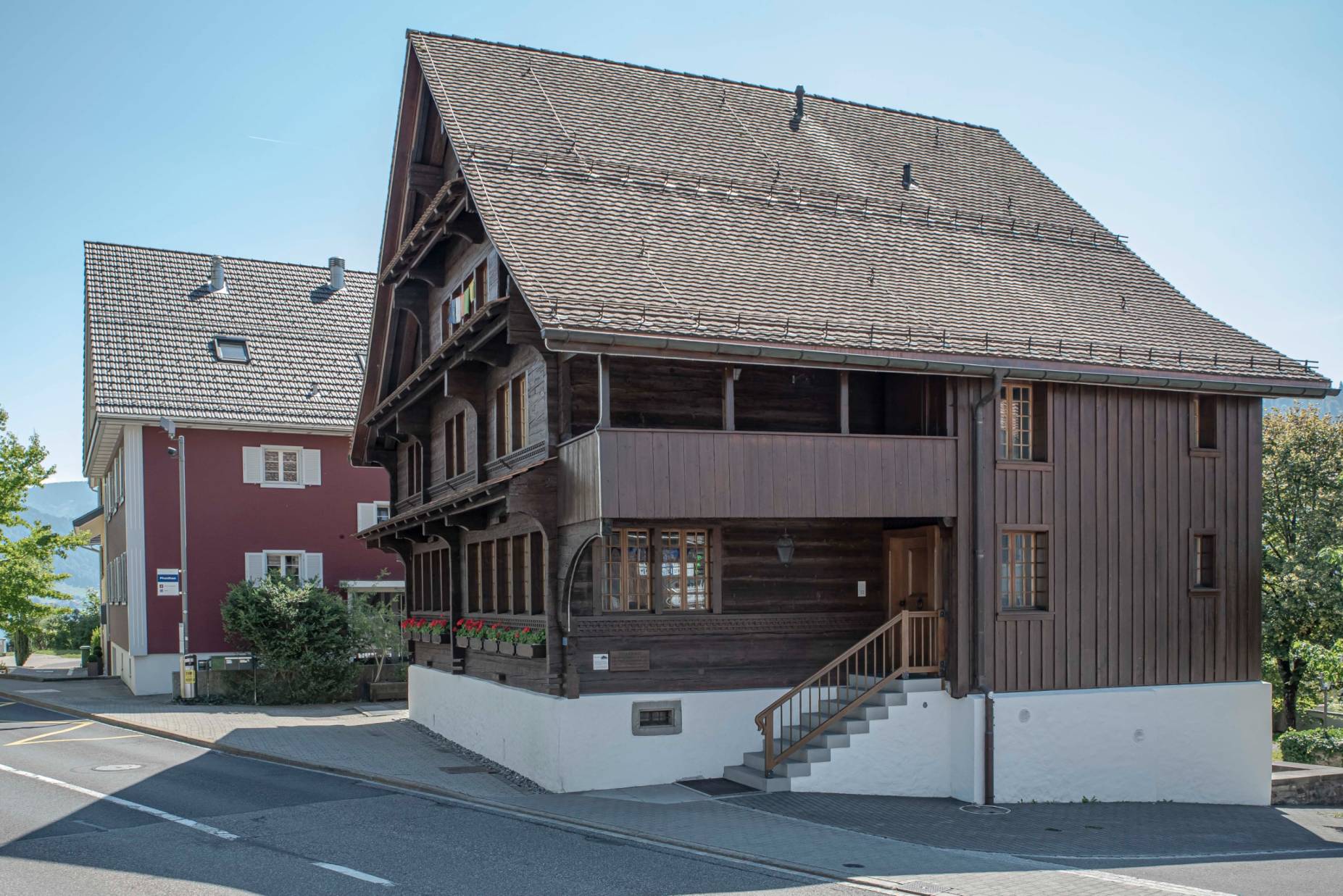 Ansicht Nordwest. Foto: Elia Schneider, 2022